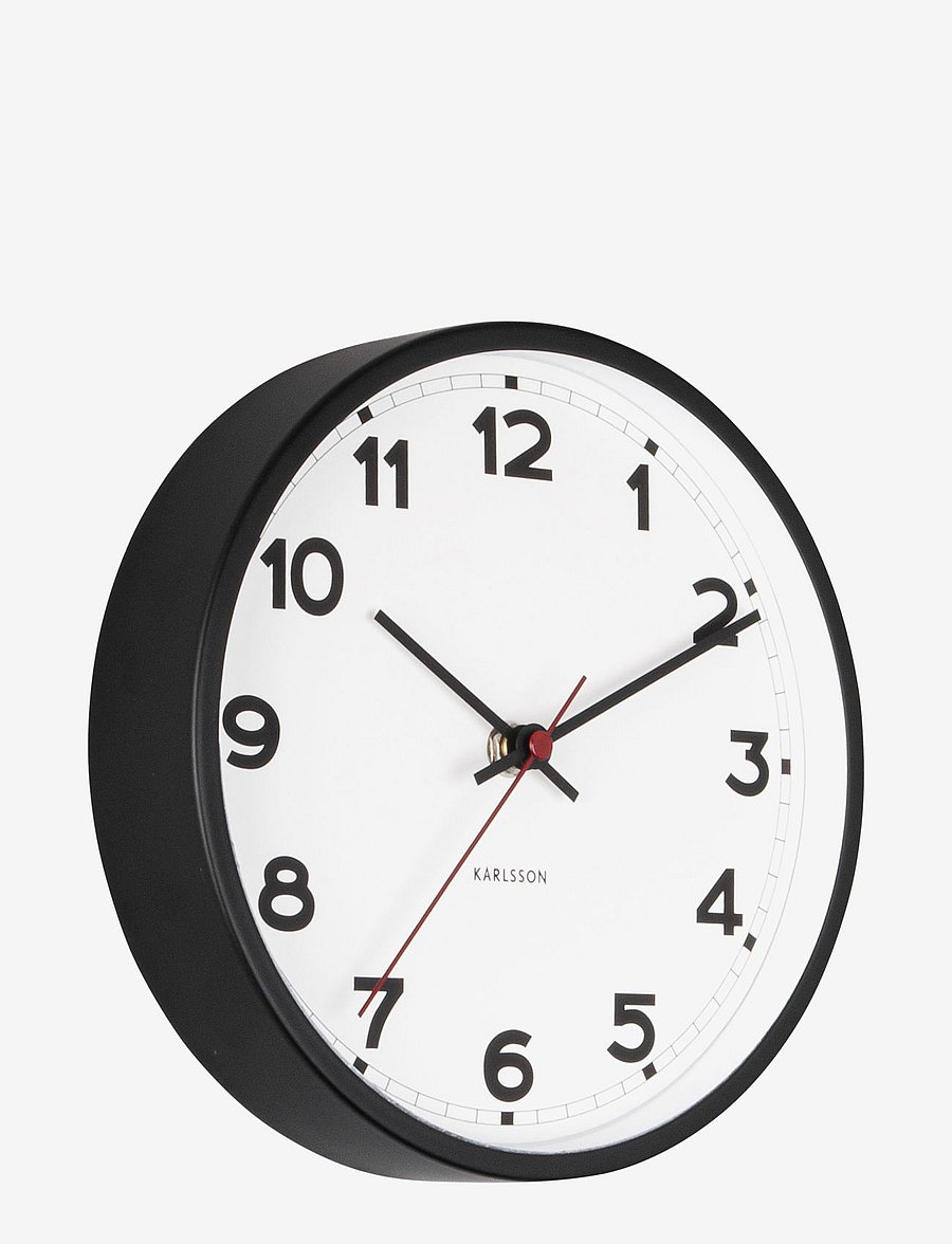 KARLSSON - Wall clock New Classic small - wanduhren - white - 1