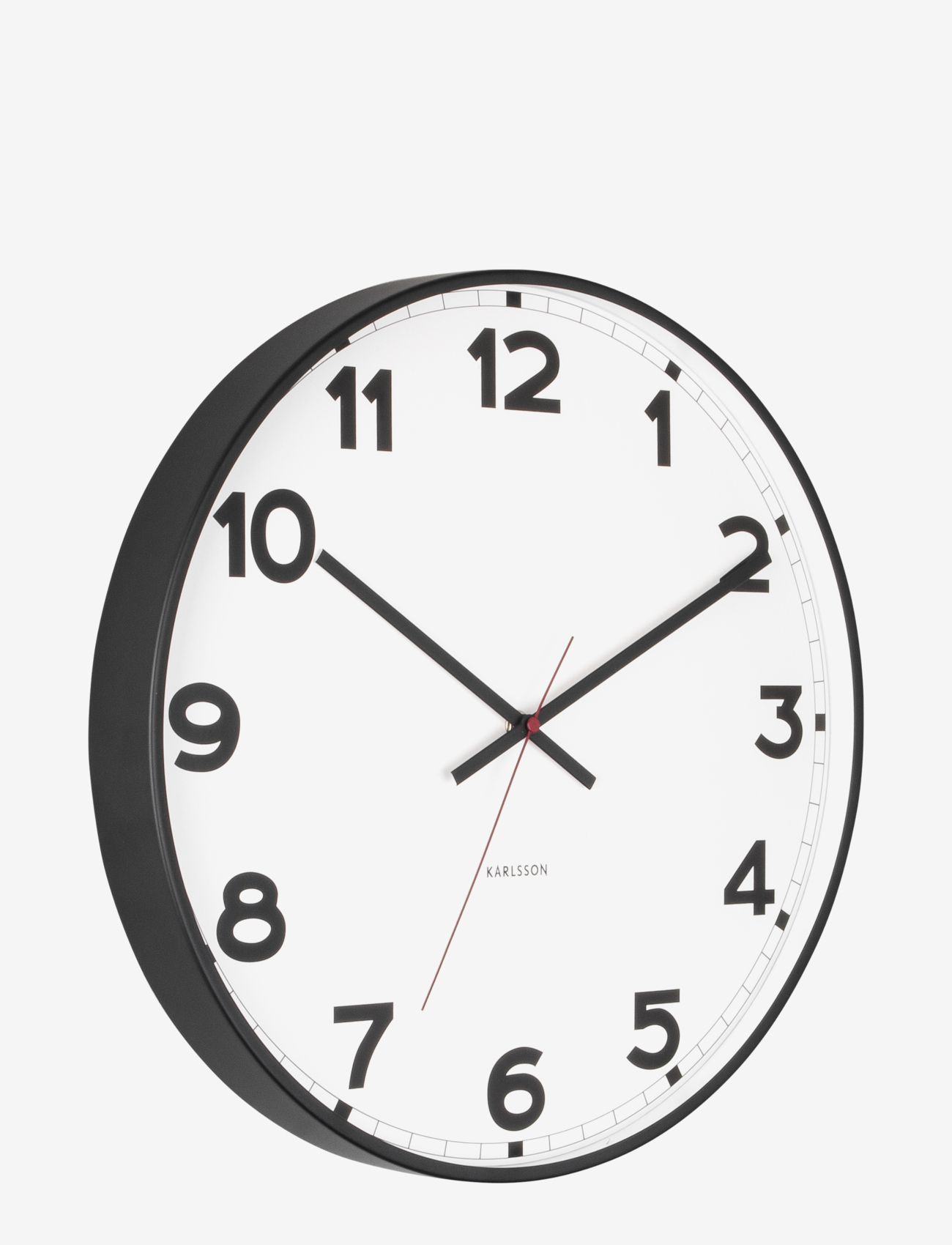 KARLSSON Wall clock New Classic medium - KARLSSON - WHITE / white