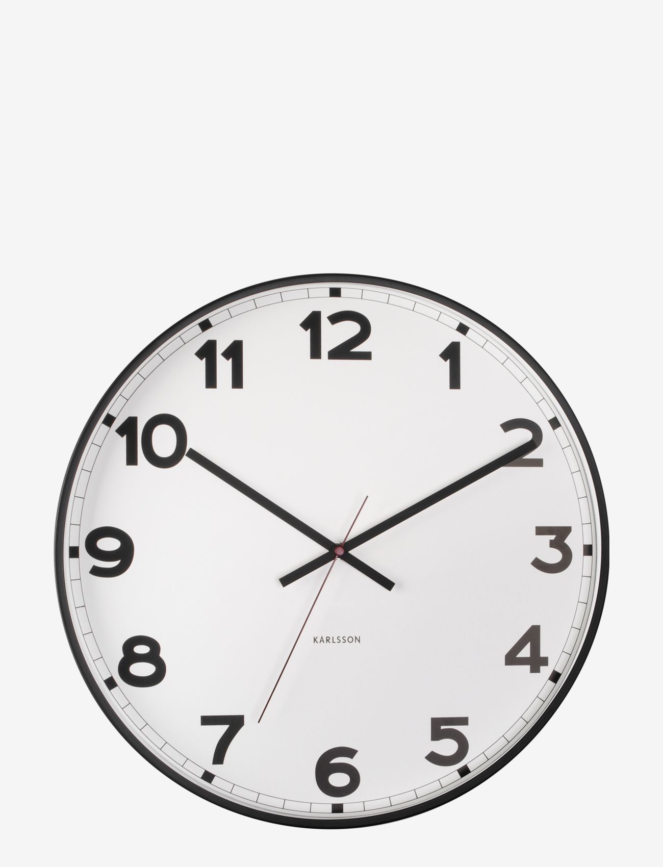 KARLSSON - Wall clock New Classic medium - seinakellad - white - 1