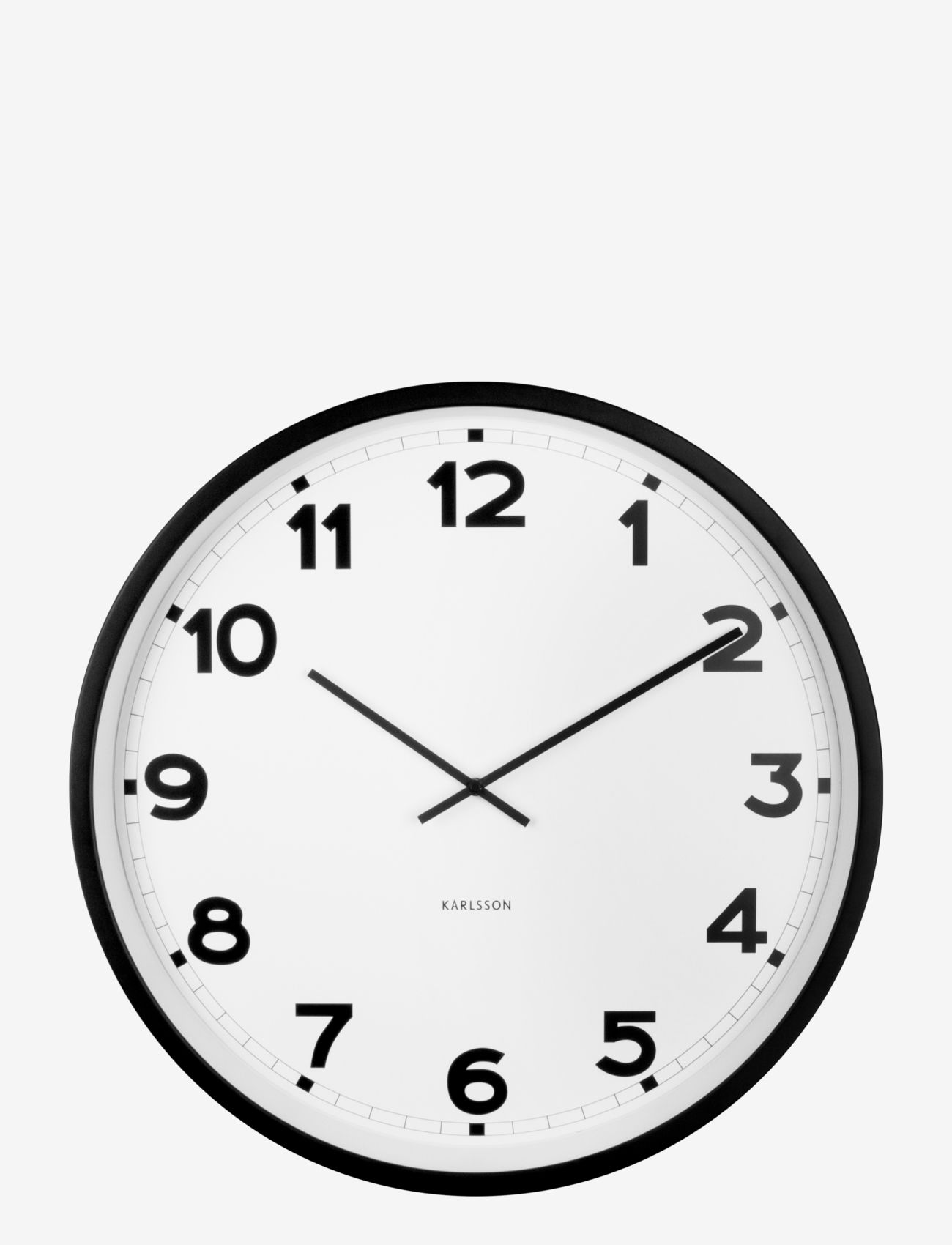 KARLSSON - Wall clock New Classic large - white - 1