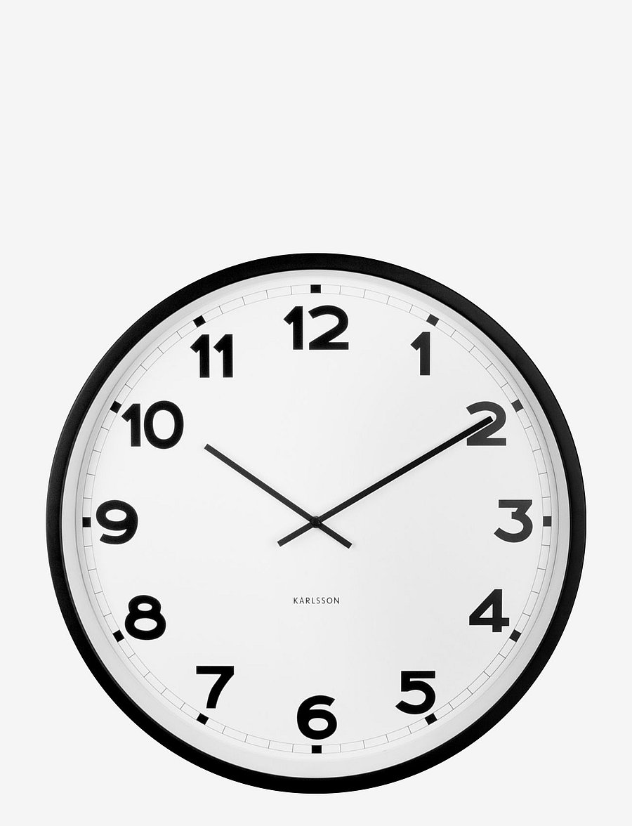 KARLSSON - Wall clock New Classic large - white - 1