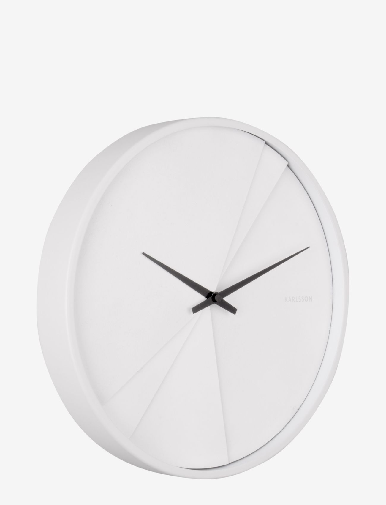 KARLSSON - Wall clock Layered Lines - white - 0