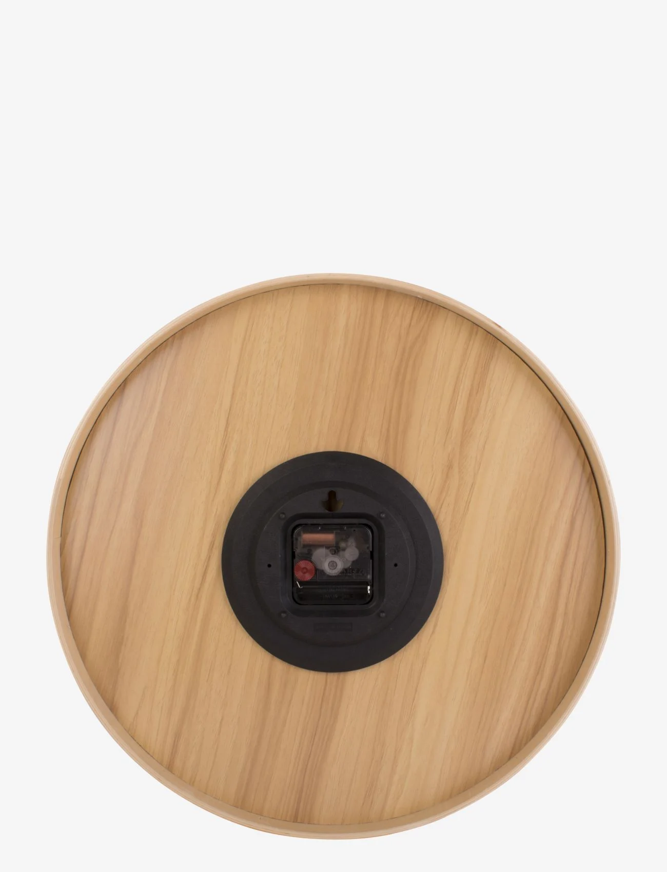 KARLSSON - Wall clock Pure wood grain - vægure - black - 2