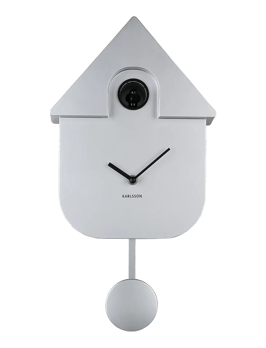 KARLSSON - Wall clock Modern Cuckoo ABS metallic 1014 - wanduhren - metallic 1014 - 1