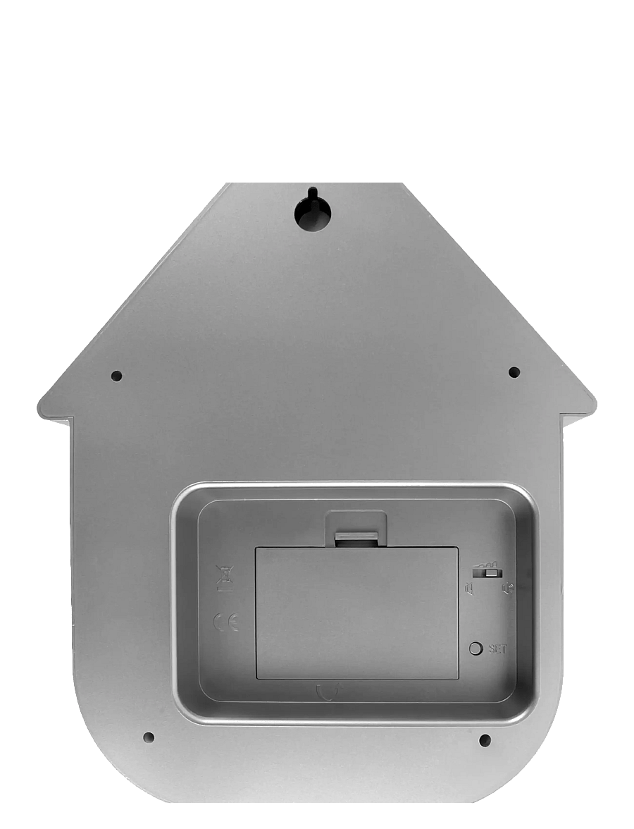 KARLSSON - Wall clock Modern Cuckoo ABS metallic 1014 - wanduhren - metallic 1014 - 2
