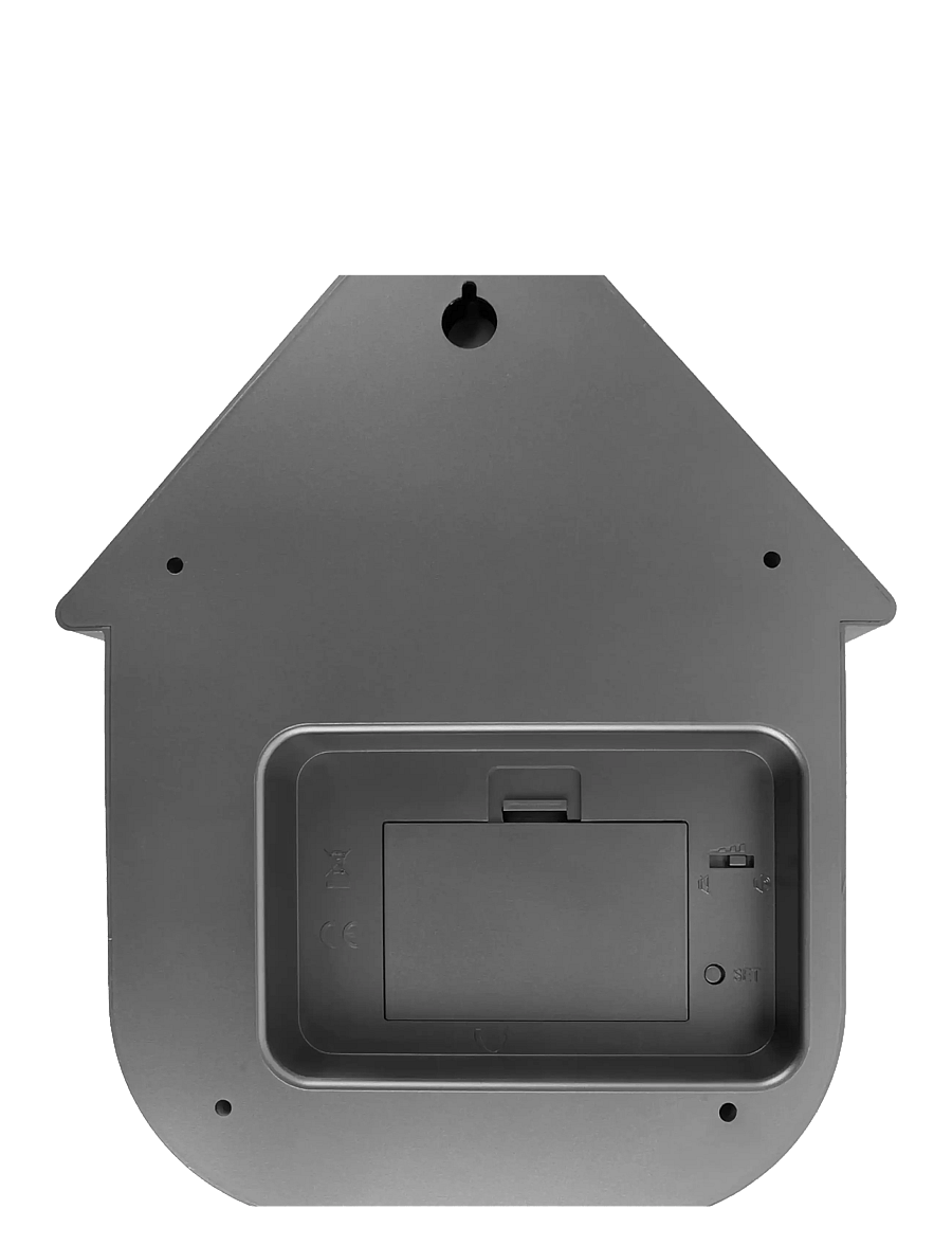 KARLSSON - Wall clock Modern Cuckoo ABS metallic 1014 - wanduhren - metallic dark grey - 2