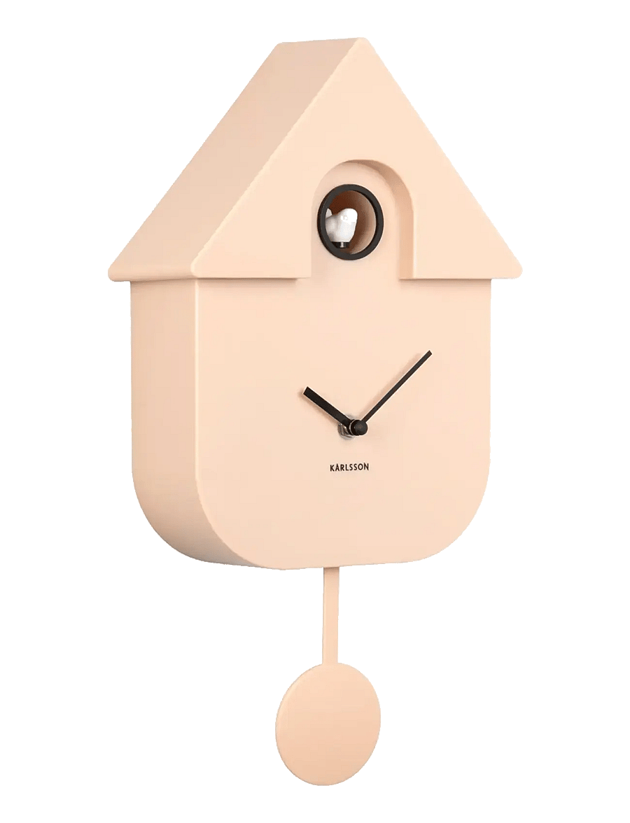 KARLSSON - Wall clock Modern Cuckoo ABS metallic 1014 - wanduhren - metallic rose gold - 0