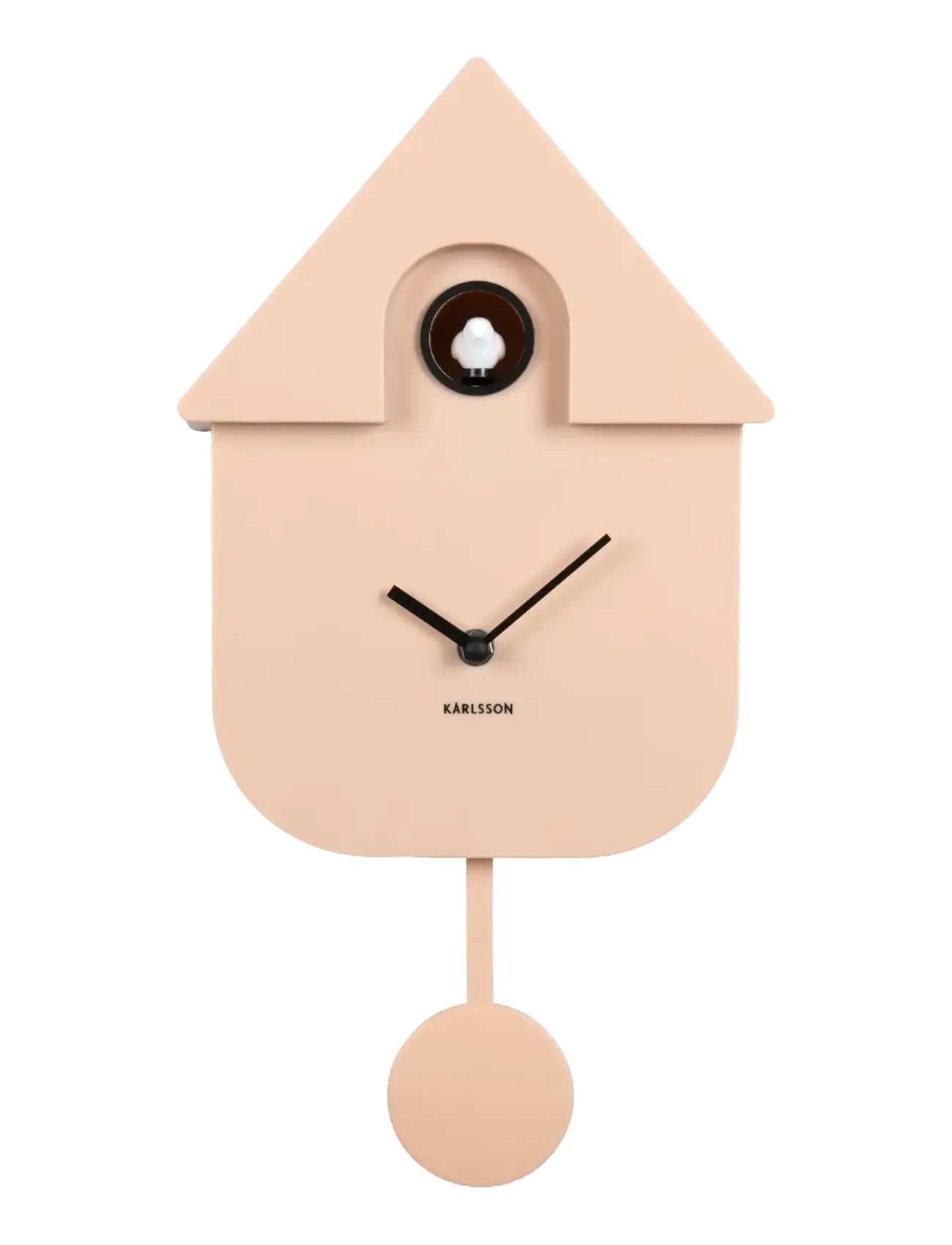 KARLSSON - Wall clock Modern Cuckoo ABS metallic 1014 - metallic rose gold - 1