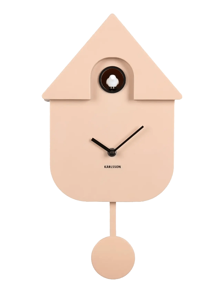 KARLSSON - Wall clock Modern Cuckoo ABS metallic 1014 - wanduhren - metallic rose gold - 1