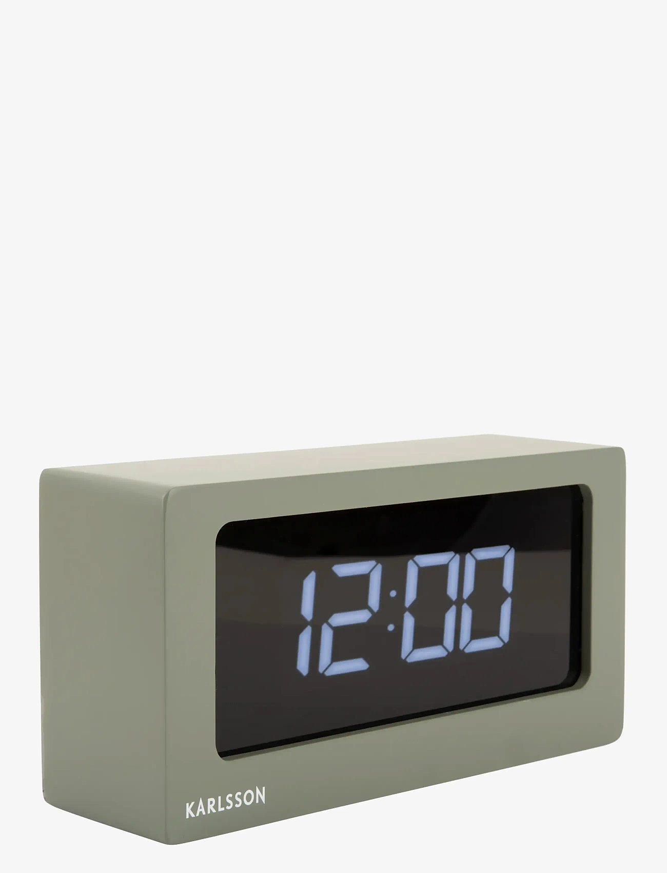 KARLSSON - Alarm clock Boxed LED jungle green - vækkeure - jungle green - 2