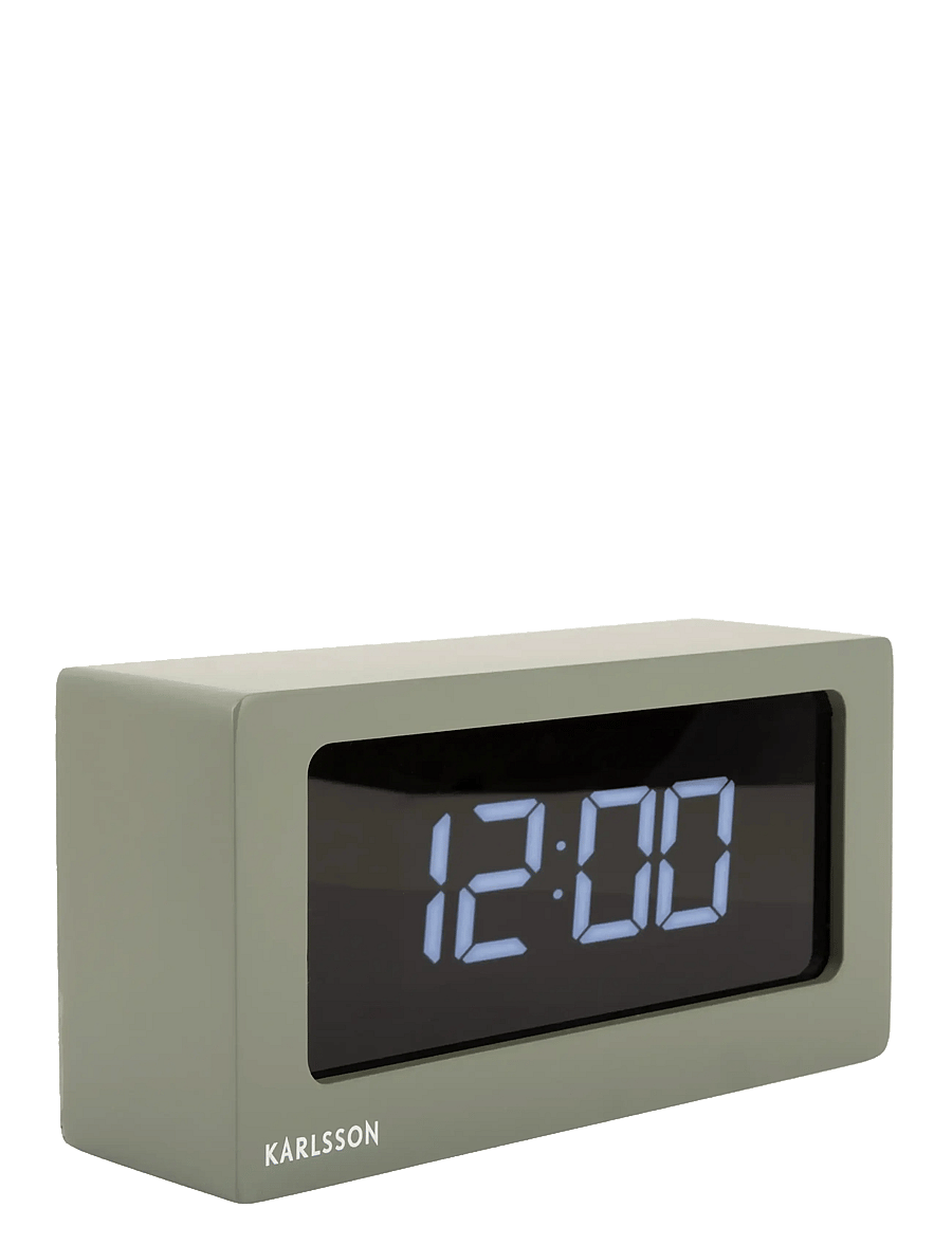 KARLSSON - Alarm clock Boxed LED jungle green - Äratuskellad - jungle green - 2