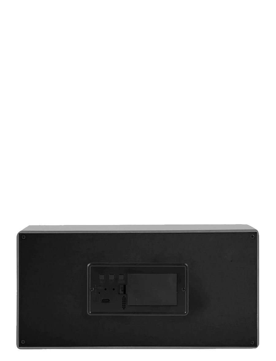 KARLSSON - Alarm clock Boxed LED warm grey - modinātāji - warm grey - 3