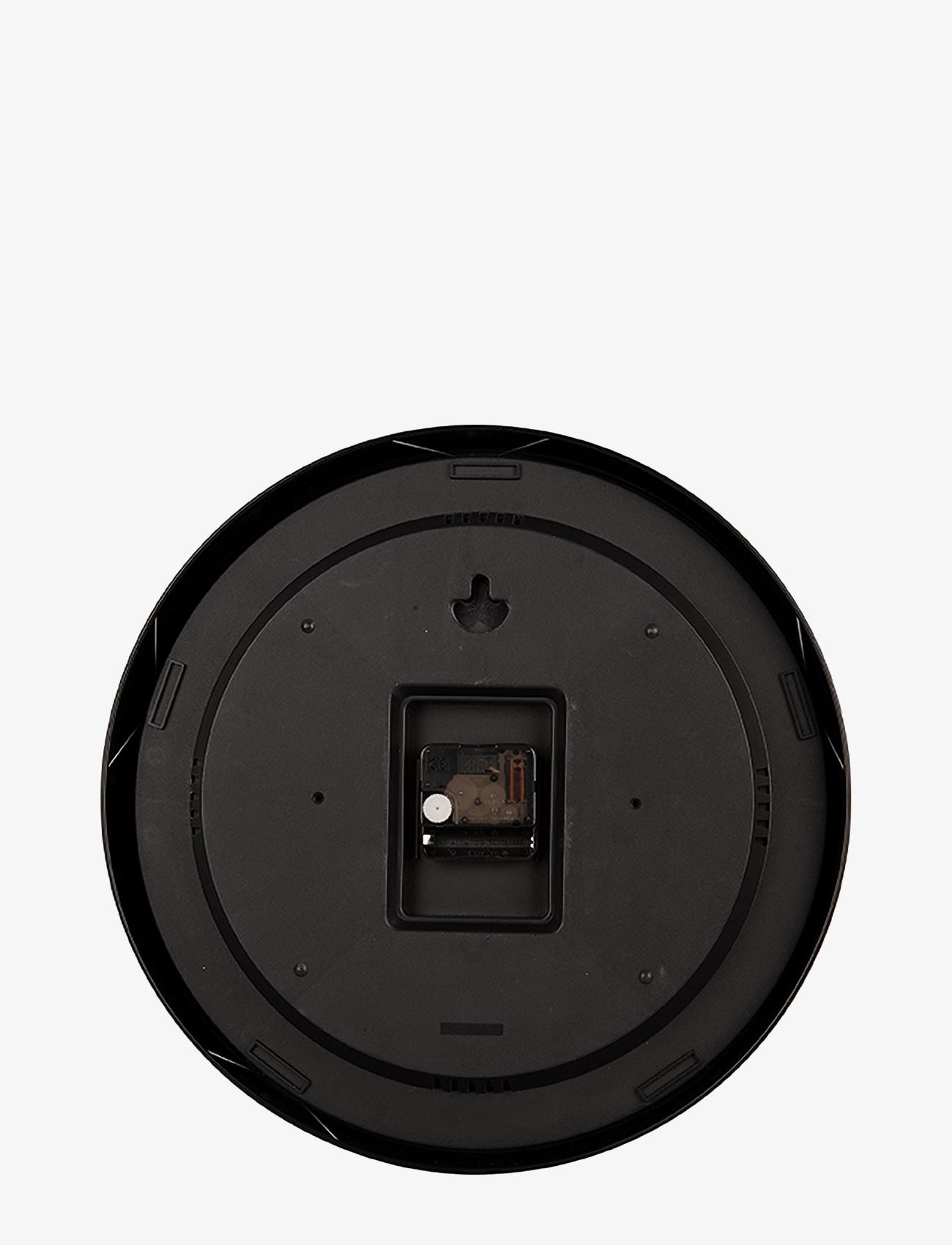 KARLSSON - Wall clock Belle Numbers metal black - vægure - black - 3