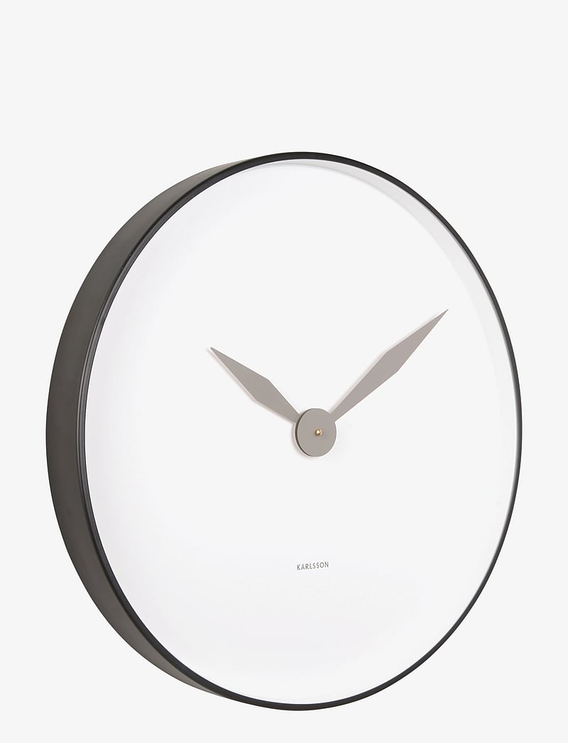 KARLSSON - Wall clock Albatross iron black - seinakellad - black - 0