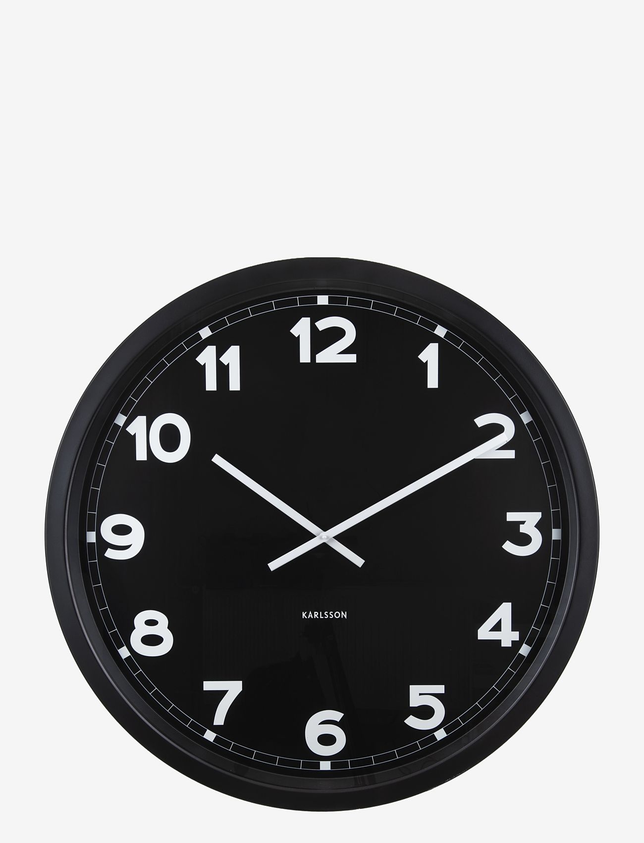 KARLSSON - Wall clock New Classic XL black - versla eftir verði - black - 1