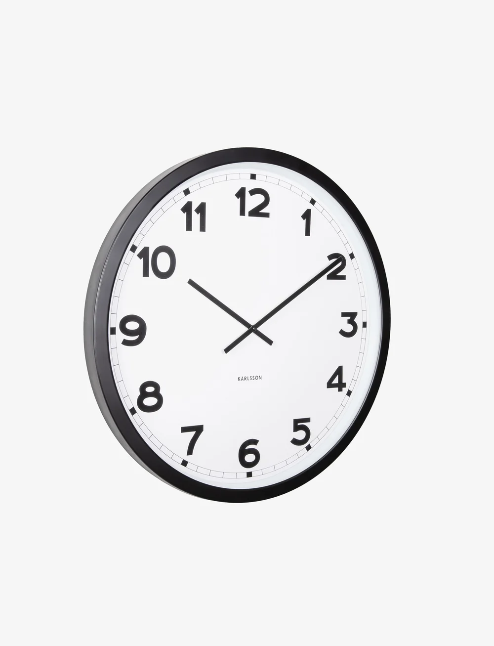 KARLSSON - Wall clock New Classic XL white - Über 100 € - white - 0