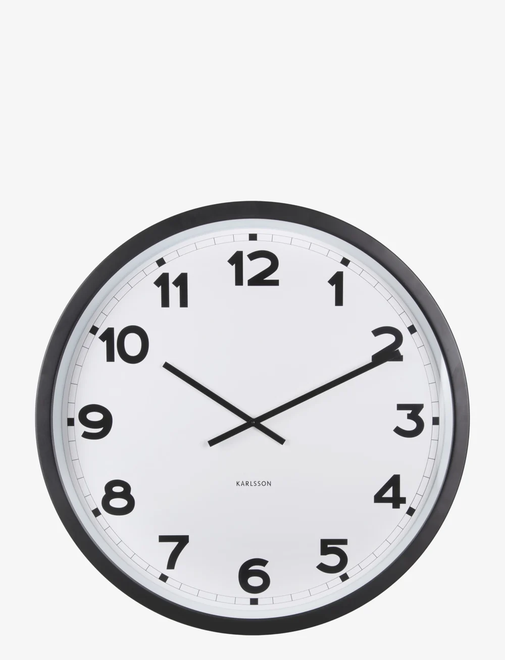 KARLSSON - Wall clock New Classic XL white - Über 100 € - white - 1