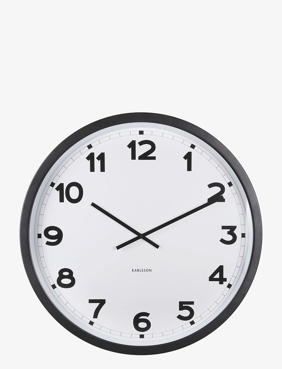 KARLSSON - Wall clock New Classic XL white - wanduhren - white - 1