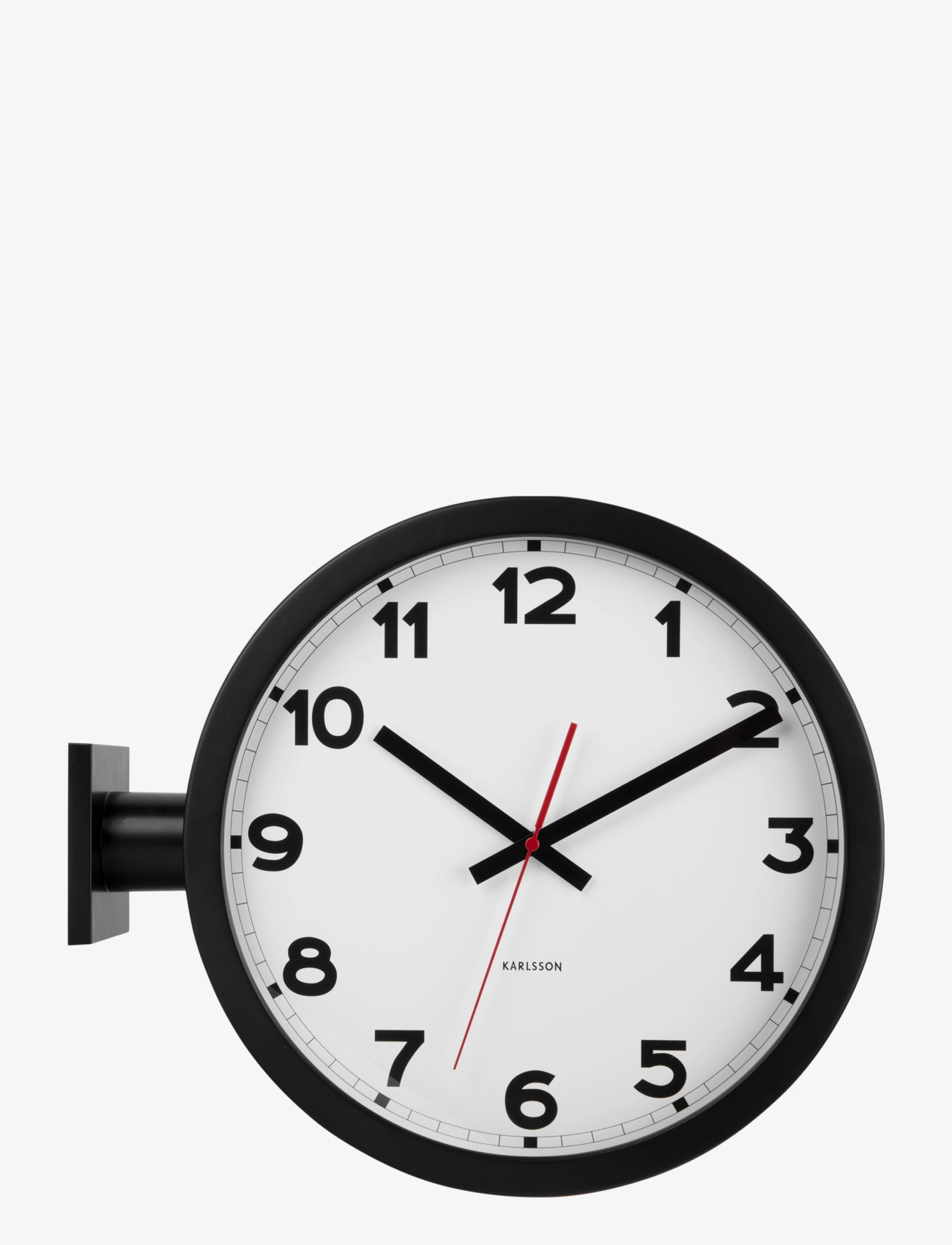 KARLSSON Wall clock New Classic Double Sided white - KARLSSON - WHITE / white