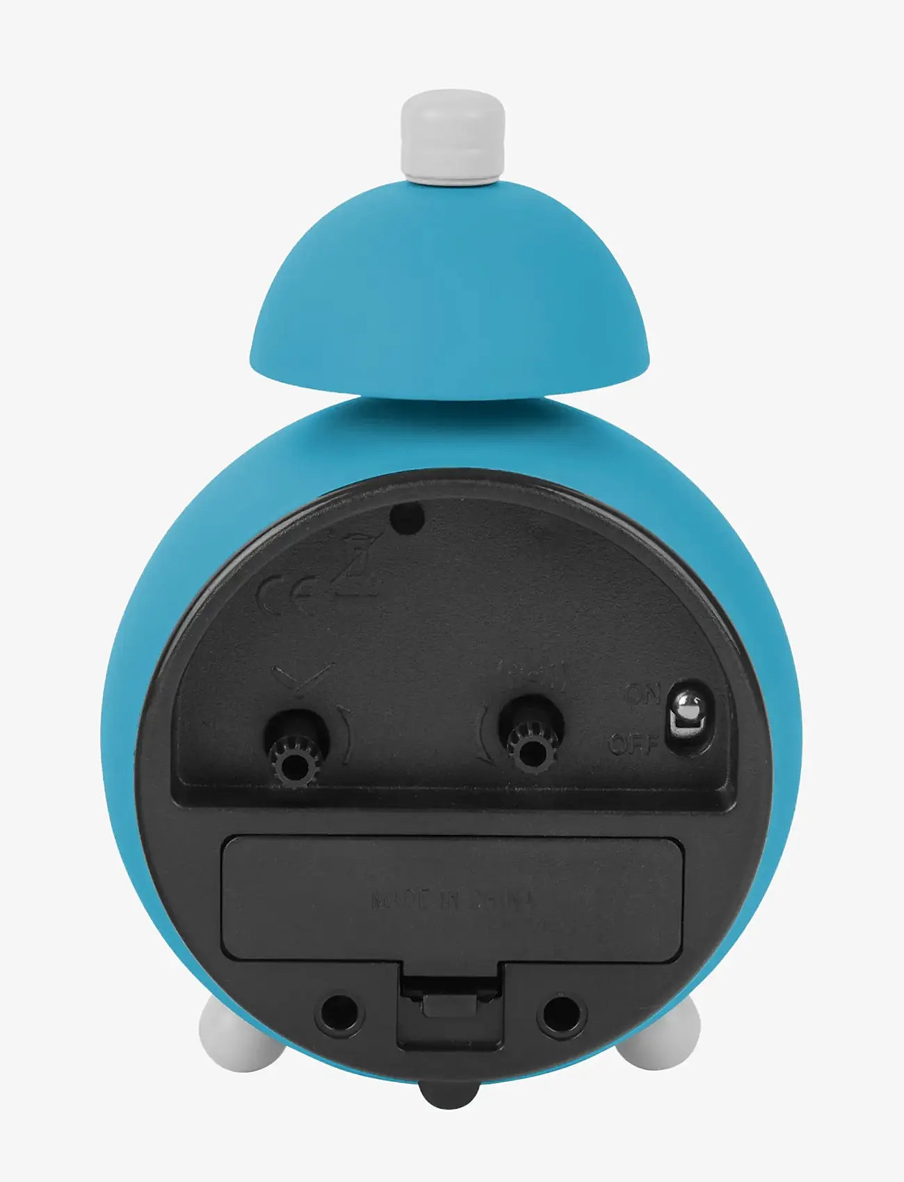 KARLSSON - Alarm clock Chaplin metal matt bright blue - kellad - blue - 1