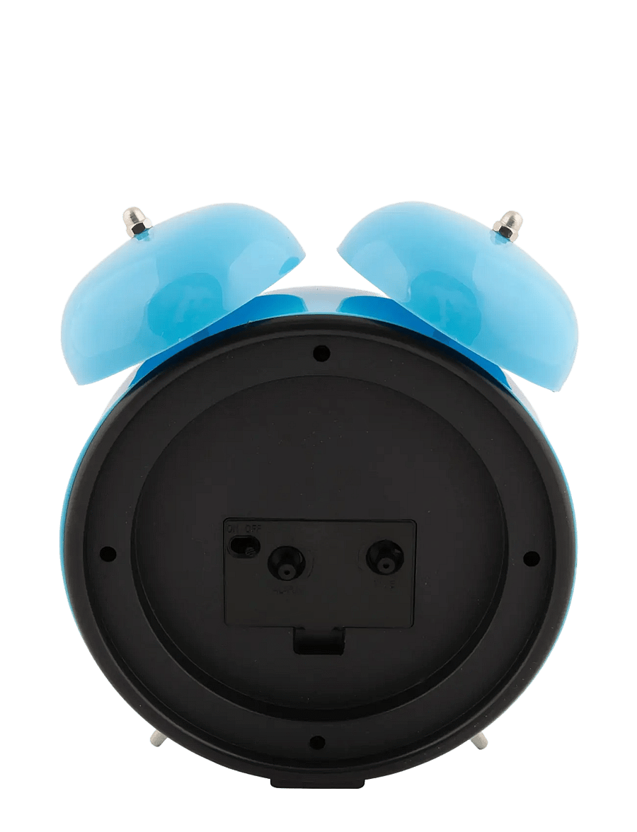 KARLSSON - Alarm clock Peekaboo Cow blue - kellad - blue - 1