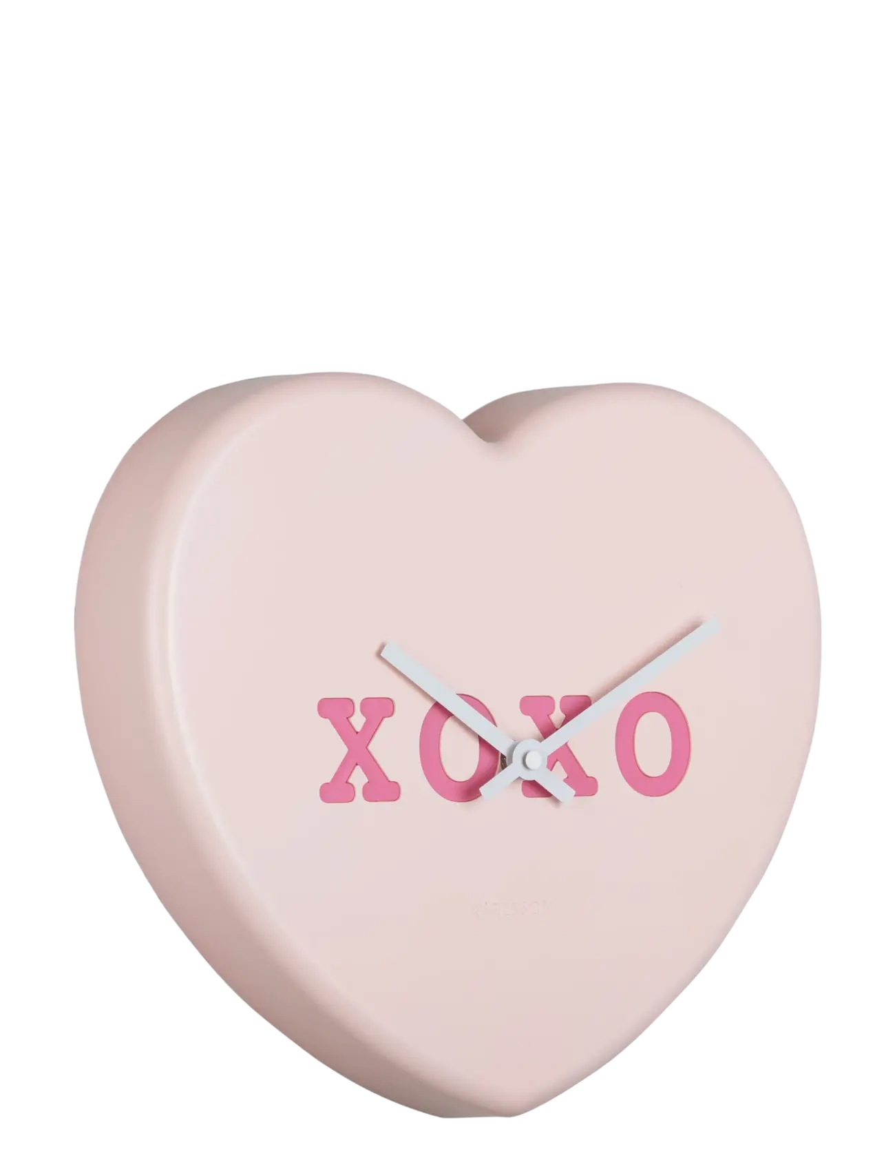 KARLSSON - Wall clock Heart Candy soft pink - kinder - pink - 1