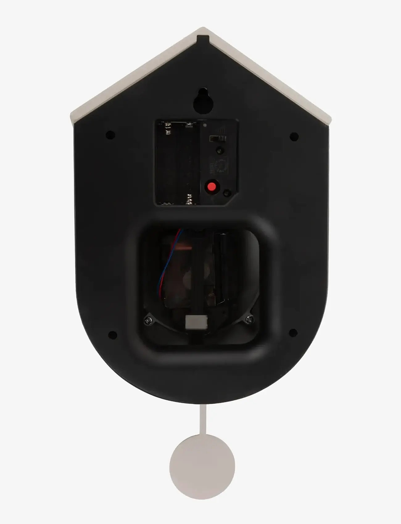 KARLSSON - Wall clock Grato Cuckoo black w. warm grey - sieniniai laikrodžiai - black & warm grey - 3
