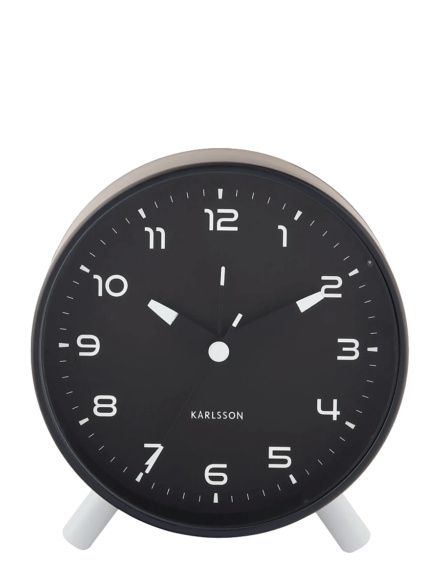KARLSSON - Alarm clock Orgullo black - wecker - black - 1
