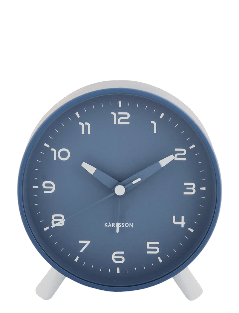 KARLSSON - Alarm clock Orgullo dark grey - wecker - classic blue - 0