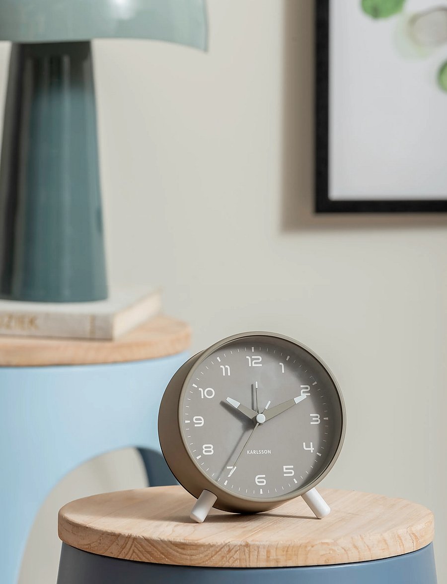 KARLSSON - Alarm clock Orgullo dark grey - Äratuskellad - dark grey - 0