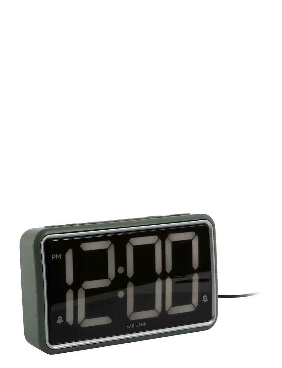 KARLSSON - Alarm clock New Retro jungle green - Äratuskellad - jungle green - 1