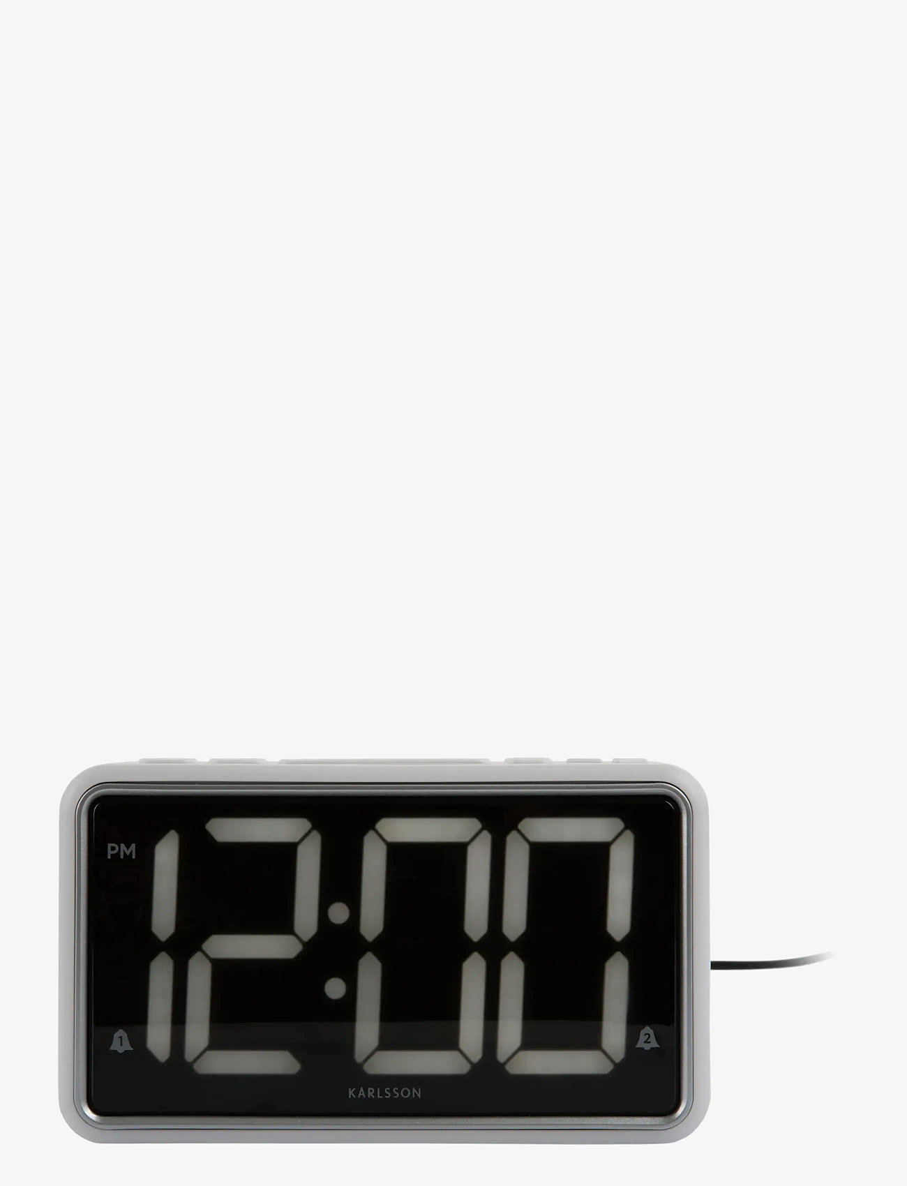 KARLSSON - Alarm clock New Retro white - alarm clocks - white - 1