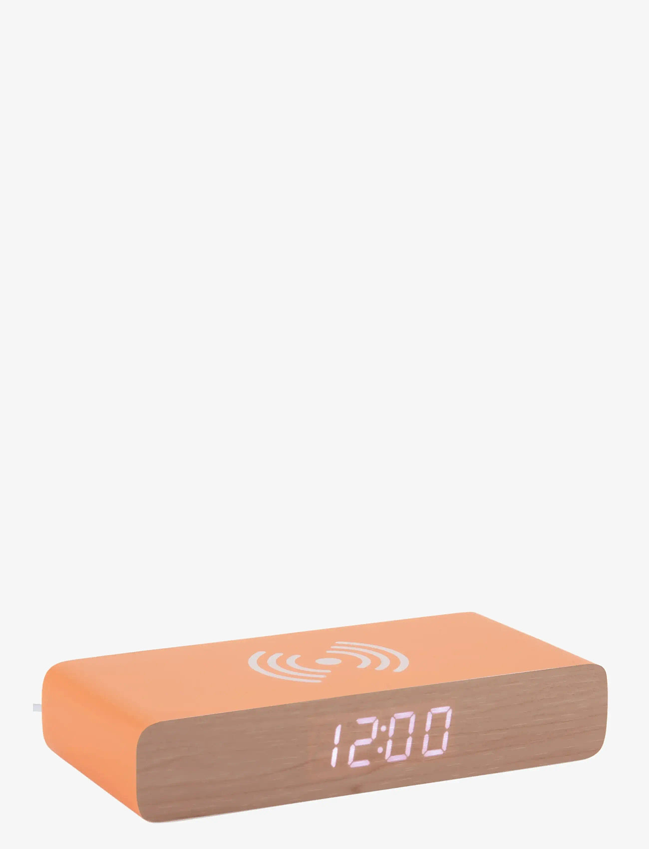 KARLSSON - Alarm clock Retro Flat LED jungle green - osta hinna alusel - bright orange - 0