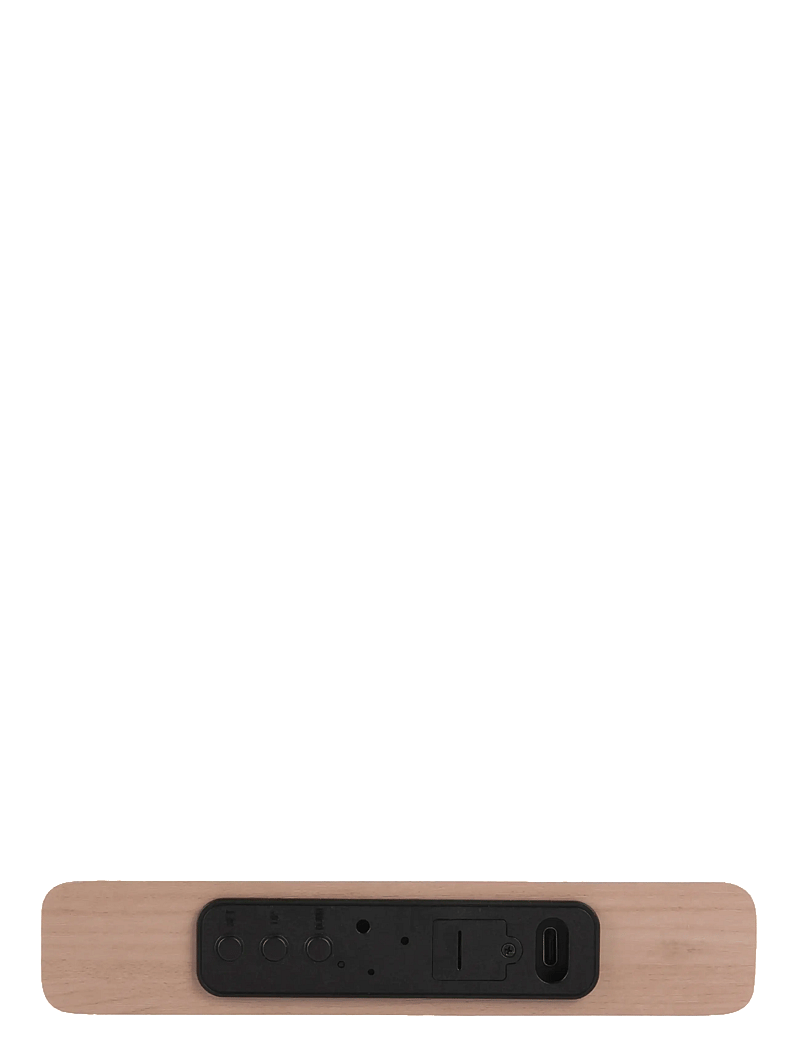 KARLSSON - Alarm clock Retro Flat LED jungle green - osta hinna alusel - bright orange - 2