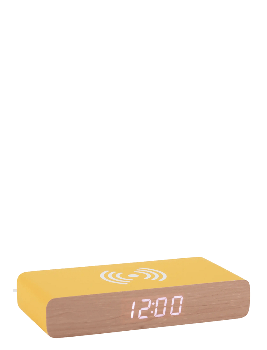 KARLSSON - Alarm clock Retro Flat LED mouse grey - osta hinna alusel - bright yellow - 1