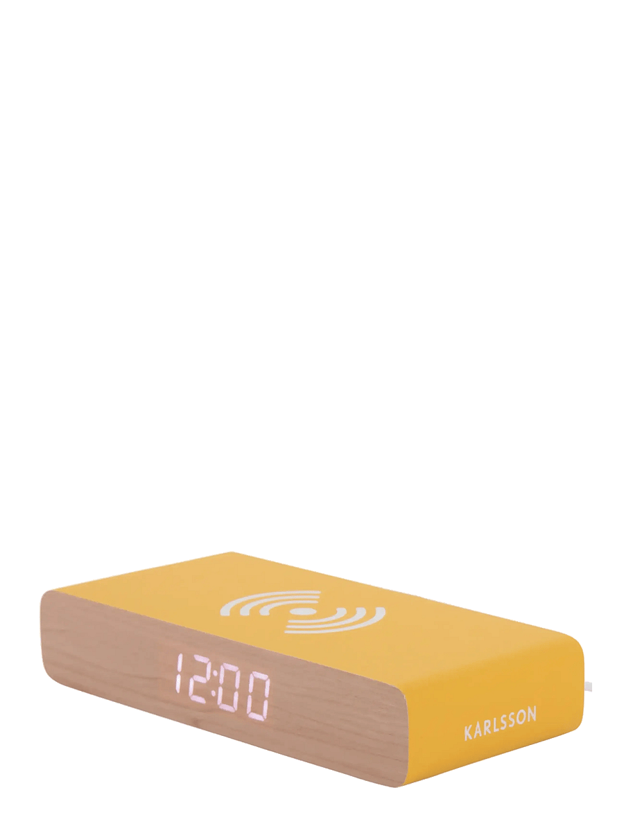 KARLSSON - Alarm clock Retro Flat LED mouse grey - osta hinna alusel - bright yellow - 2