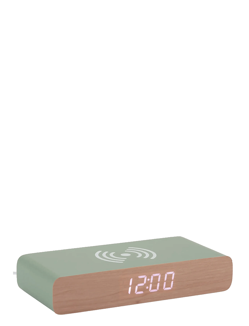 KARLSSON - Alarm clock Retro Flat LED jungle green - osta hinna alusel - jungle green - 0