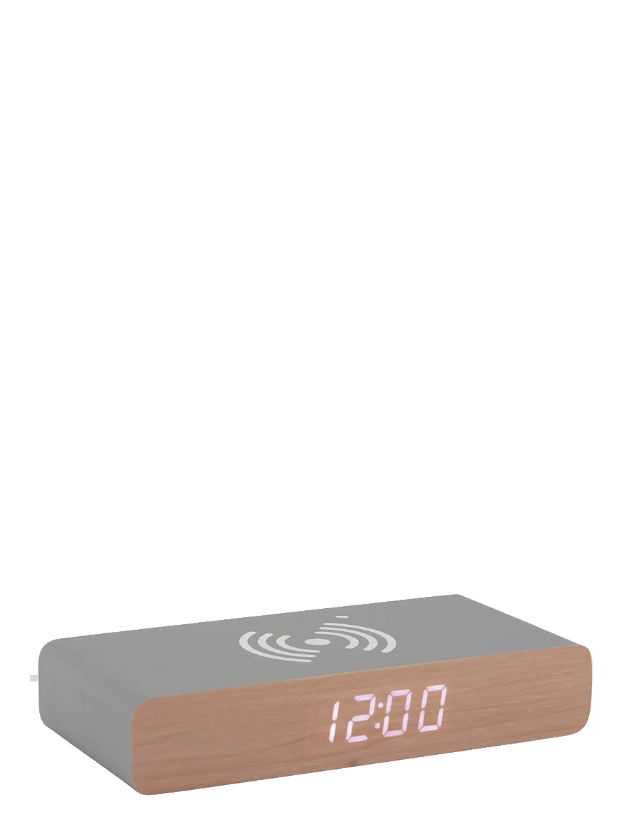 KARLSSON - Alarm clock Retro Flat LED mouse grey - osta hinna alusel - mouse grey - 0