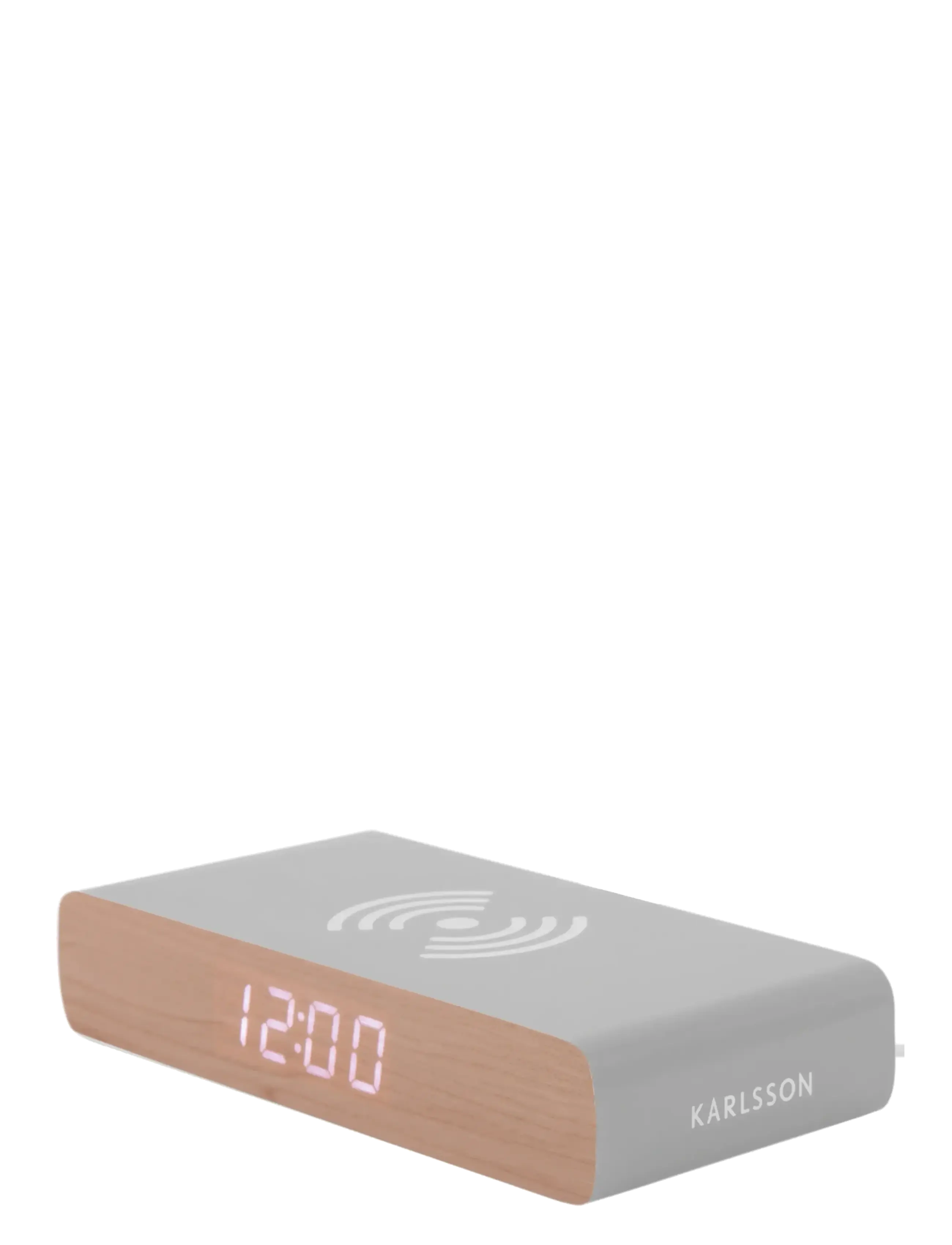 KARLSSON - Alarm clock Retro Flat LED mouse grey - nach preis einkaufen - mouse grey - 1