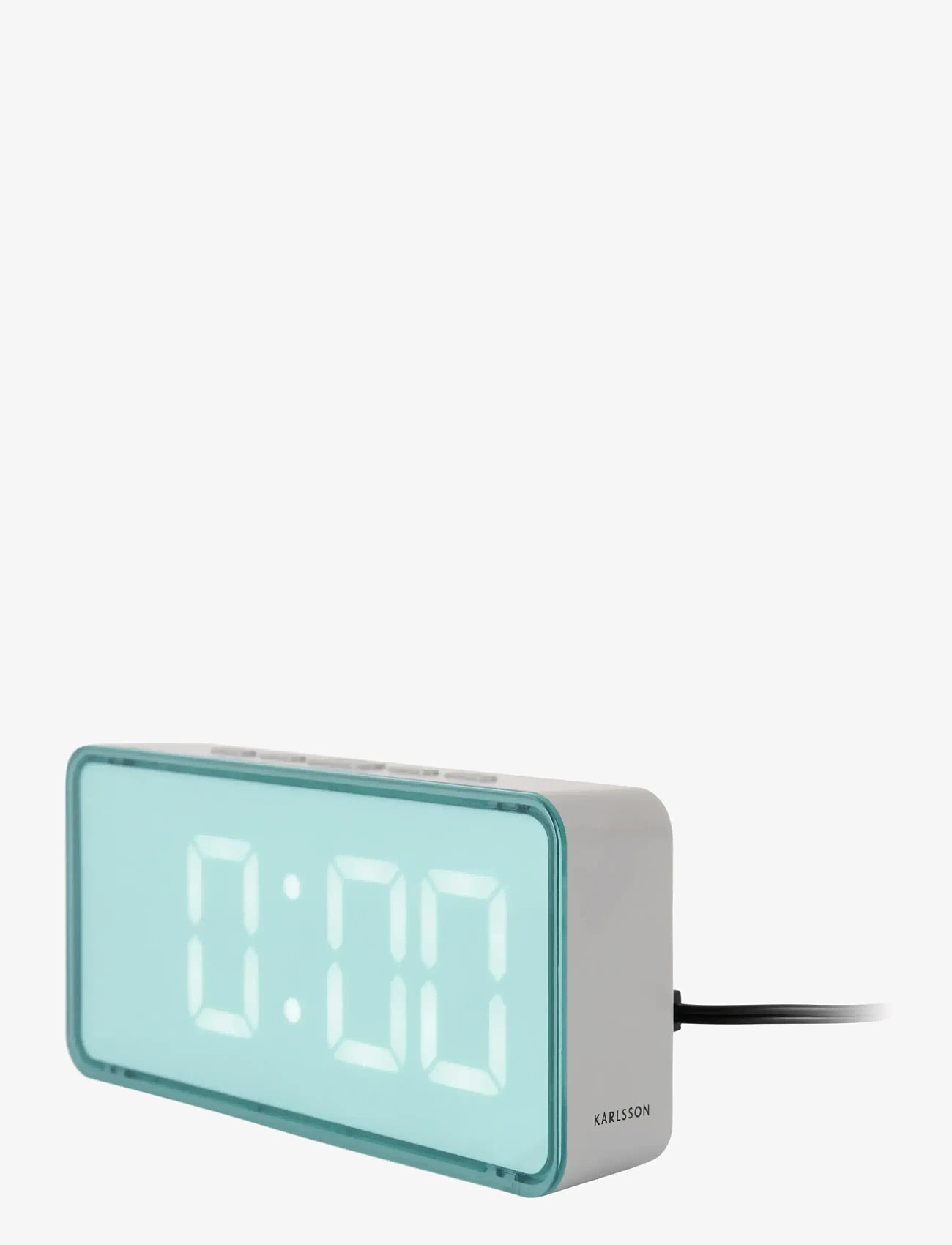 KARLSSON - Alarm Clock Audaz - vækkeure - misty blue - 2