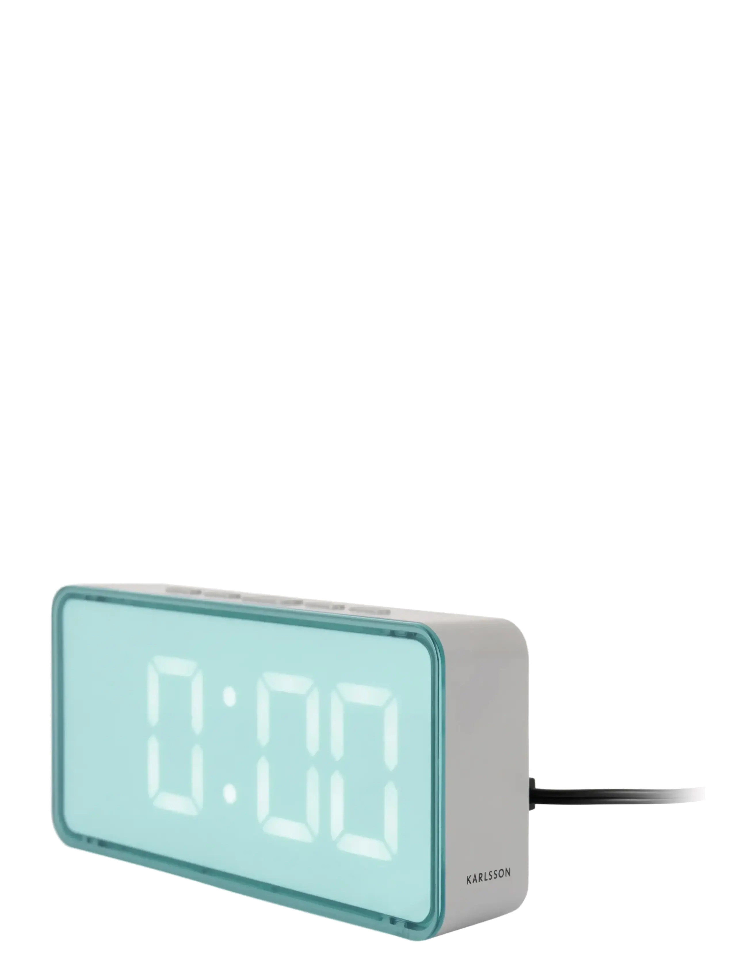 KARLSSON - Alarm Clock Audaz - väckarklockor - misty blue - 2
