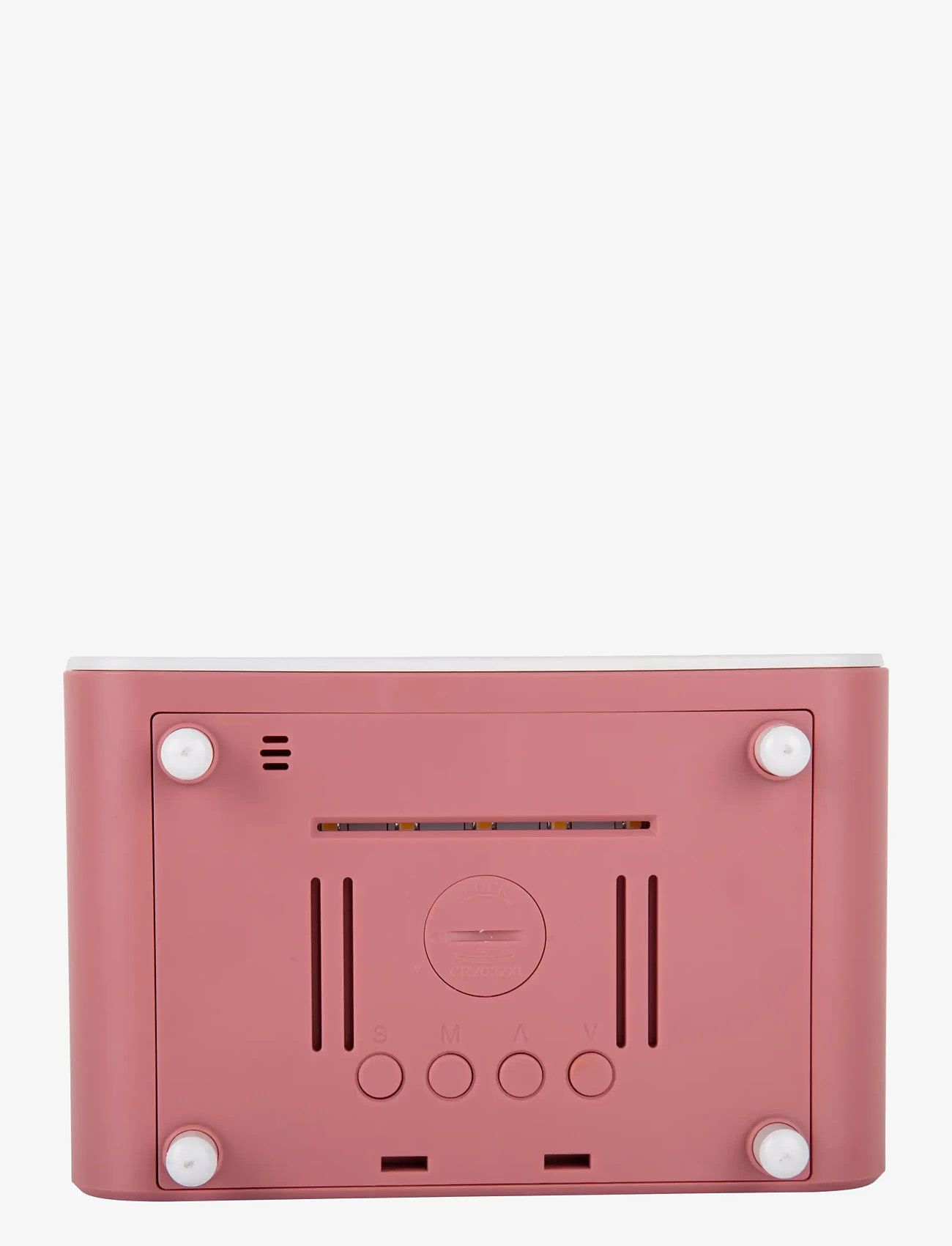 KARLSSON - Alarm Clock Chunky LED w. Phone Charger - klockor - rose tan - 4