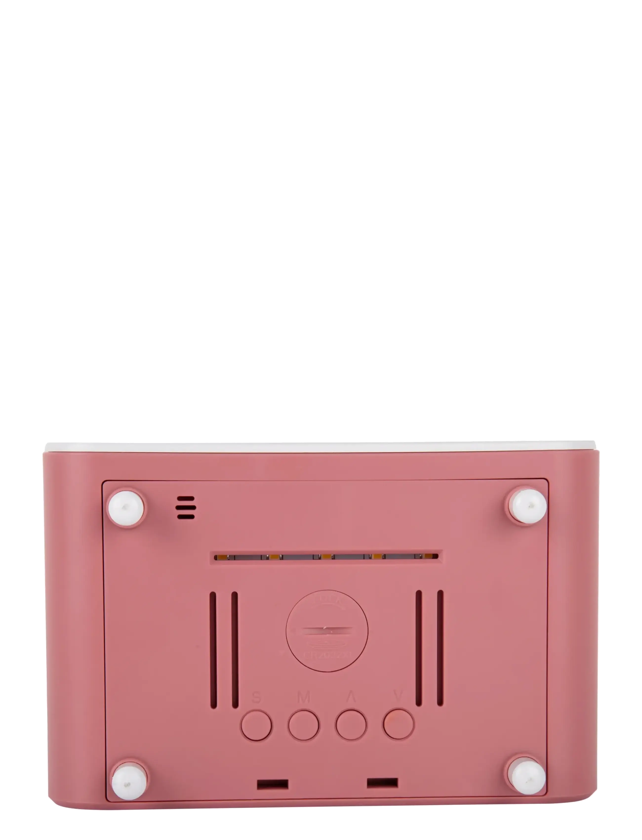 KARLSSON - Alarm Clock Chunky LED w. Phone Charger - ure - rose tan - 4