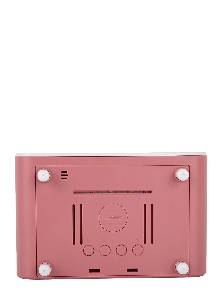 KARLSSON - Alarm Clock Chunky LED w. Phone Charger - klockor - rose tan - 4