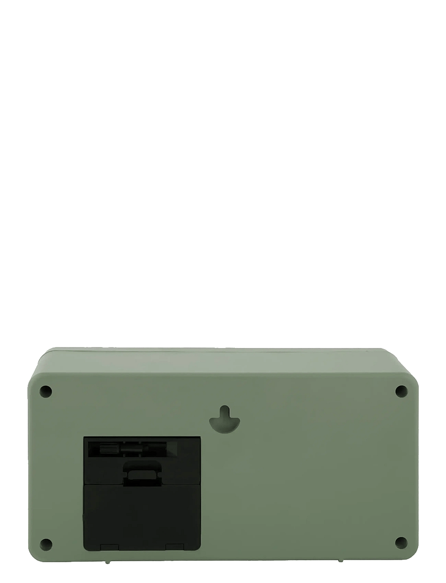 KARLSSON - Wall/table clock Retro Boxed Flip jungle green - mantel- ja lauakellad - jungle green - 3