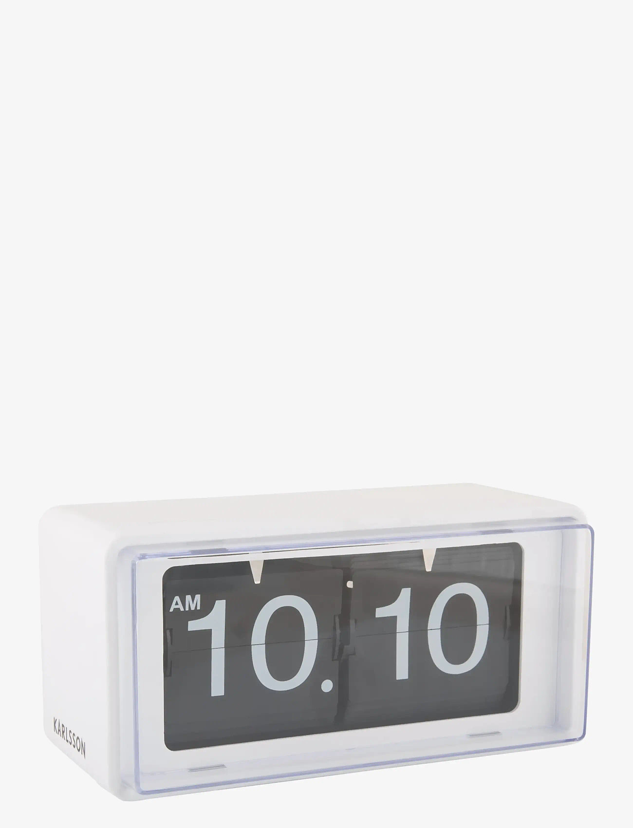 KARLSSON - Wall/table clock Retro Boxed Flip white - white - 0