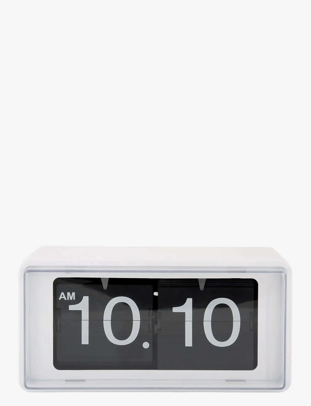 KARLSSON - Wall/table clock Retro Boxed Flip white - white - 1