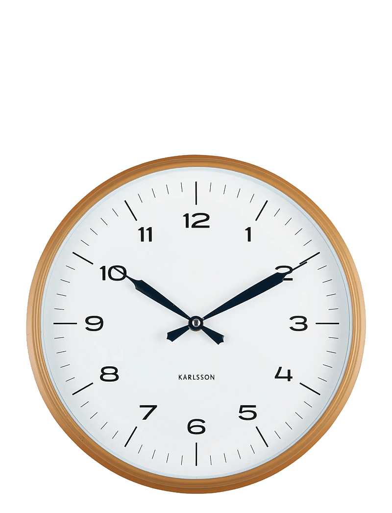 KARLSSON - Wall clock Modern Factory jungle green w. ochre yellow - wanduhren - ochre yellow & dark blue - 2