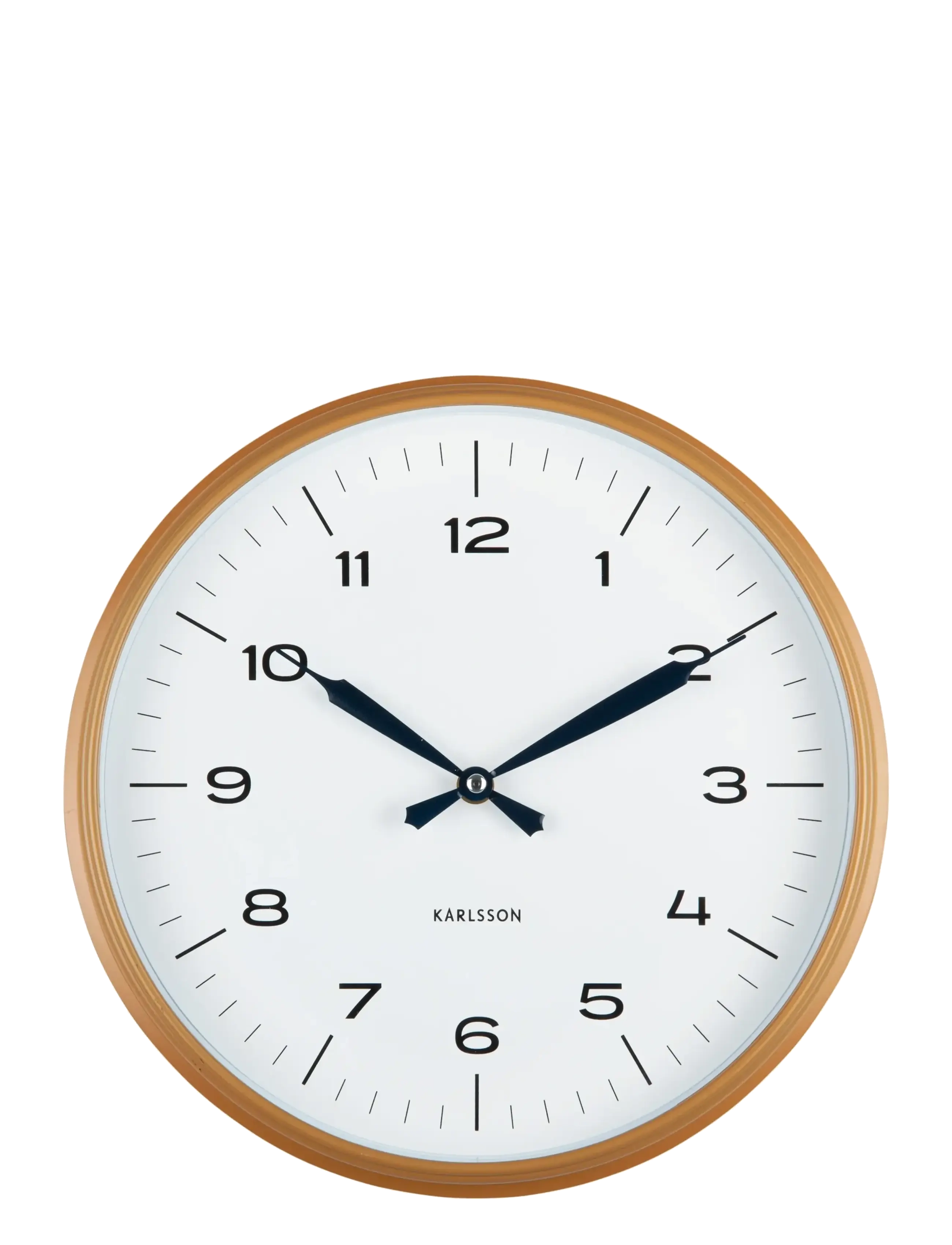 KARLSSON - Wall clock Modern Factory ochre yellow w. dark blue - wanduhren - ochre yellow & dark blue - 2