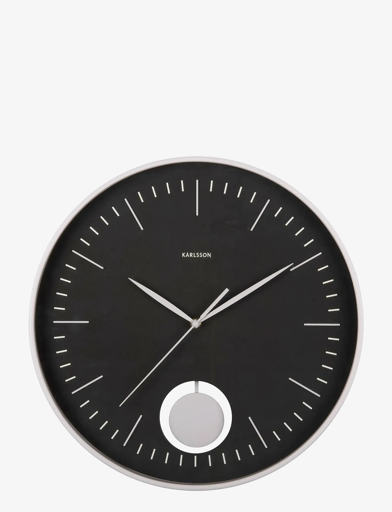 KARLSSON - Wall clock Grato Pendulum black w. warm grey - seinakellad - black w. warm grey - 2